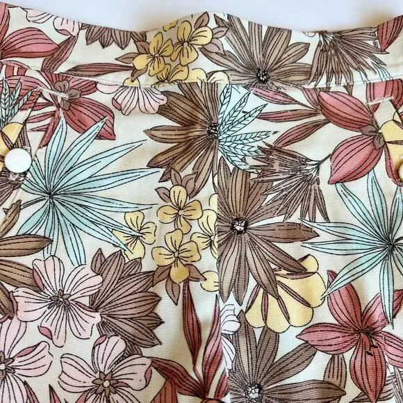 Janie and Jack Floral Canvas Shorts - Picture 5 of 8